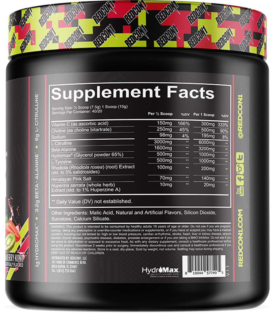 Redcon1 Total War Pump - 20 servings
