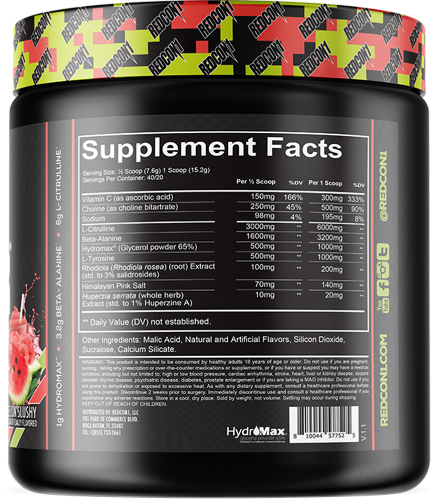 Redcon1 Total War Pump - 20 servings
