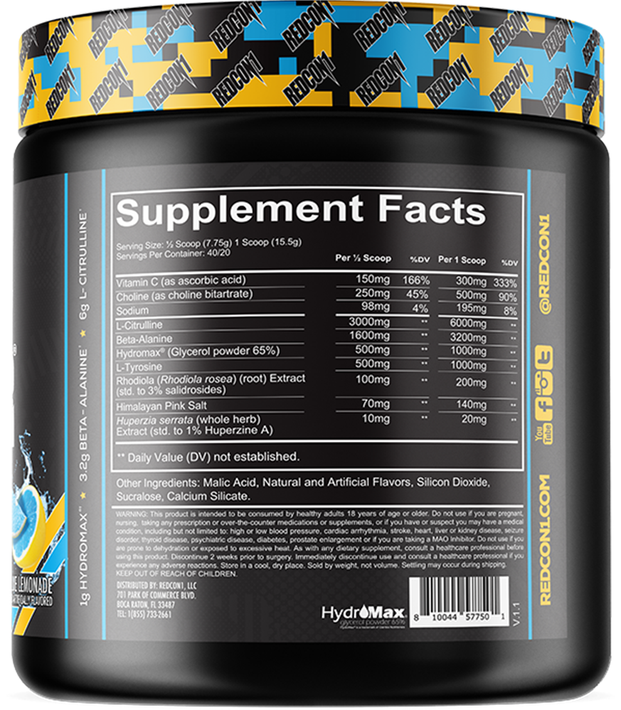 Redcon1 Total War Pump - 20 servings