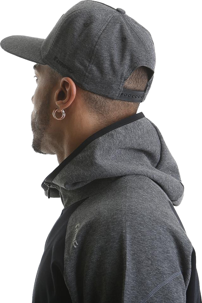 Ript Snapback Hat - Grey Marl