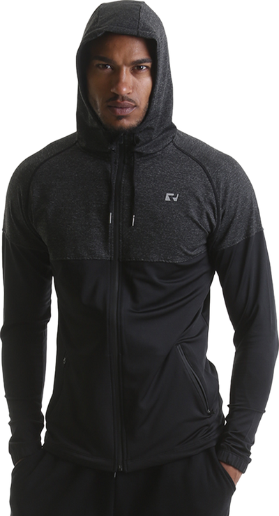 RIPT Mens Hooded Zip Jacket - Black