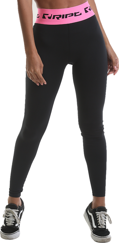 RIPT RCLPNT718 Ladies Waist Legging - Pink