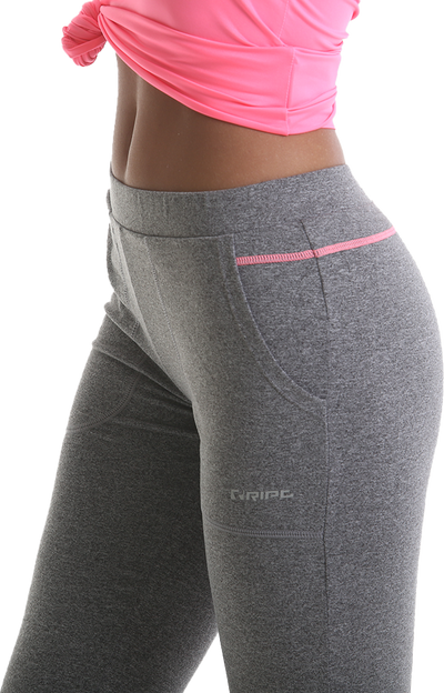 RIPT RCLPNT723 Ladies Jogger - Grey Marl