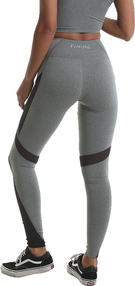 RIPT RCLPNT733 Ladies Contrast Legging - Grey