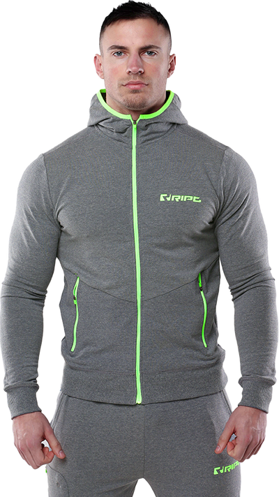RIPT RCSWT703 Mens Slimfit TL Hoodie - Grey - S