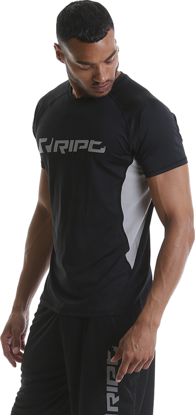 RIPT RCTS730 Mens Contrast Shirt - Black