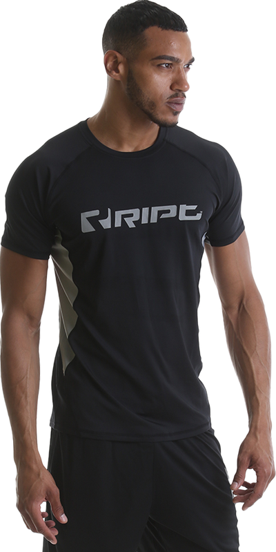 RIPT RCTS730 Mens Contrast Shirt - Black