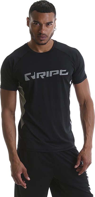 RIPT RCTS730 Mens Contrast Shirt - Black