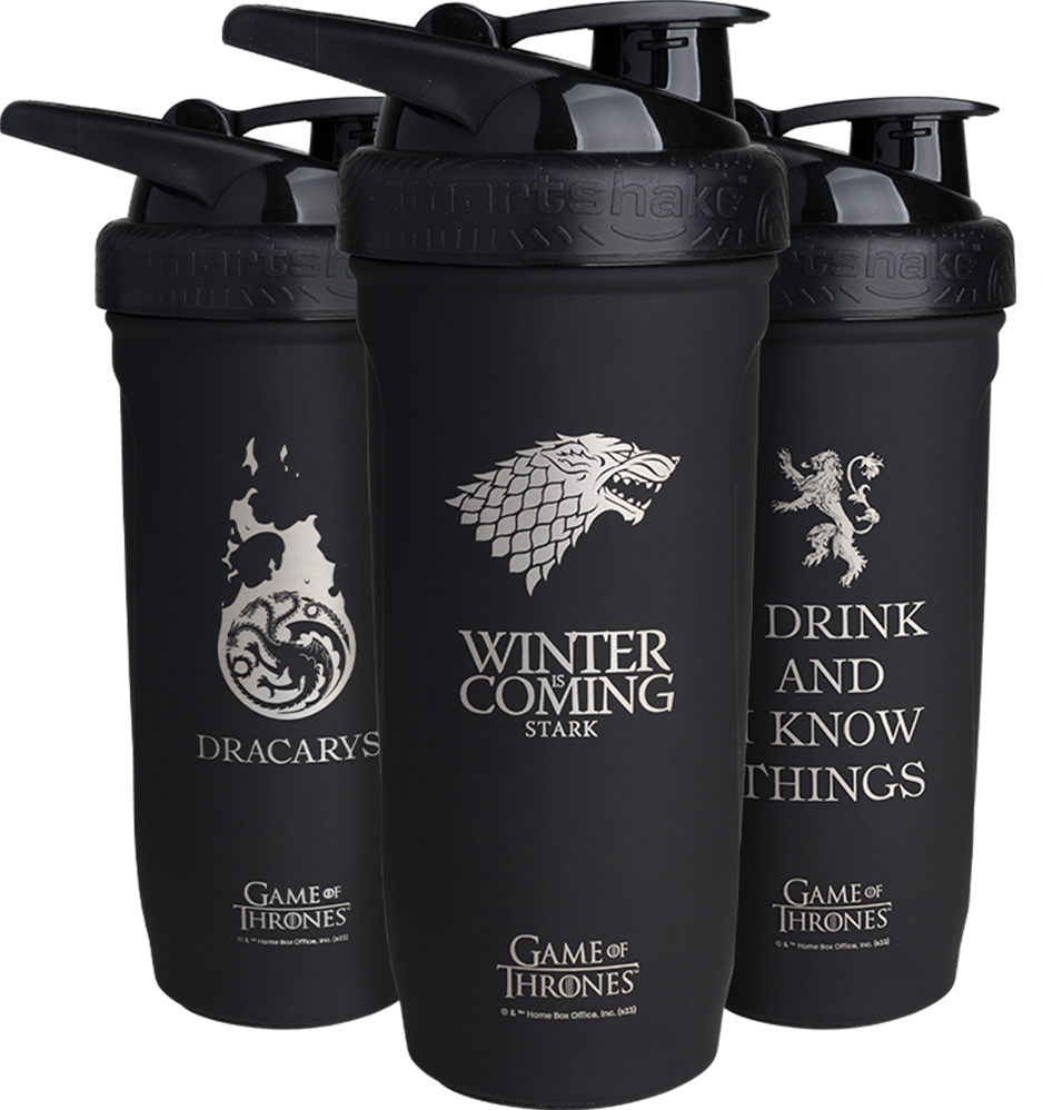 Smartshake Game Of Thrones Reforce Stainless Steel - 900 ml