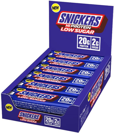 Snickers HiProtein Low Sugar Bar - 12 x 57 g - Original