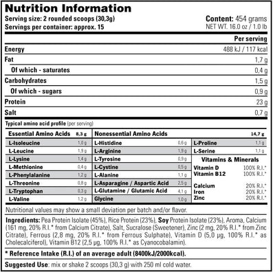 Stacker2 100% Plant Based Protein - 454 g