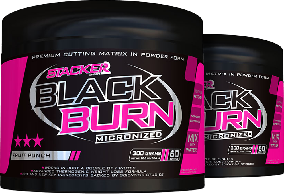 Stacker2 Black Burn Micronized - 300 g