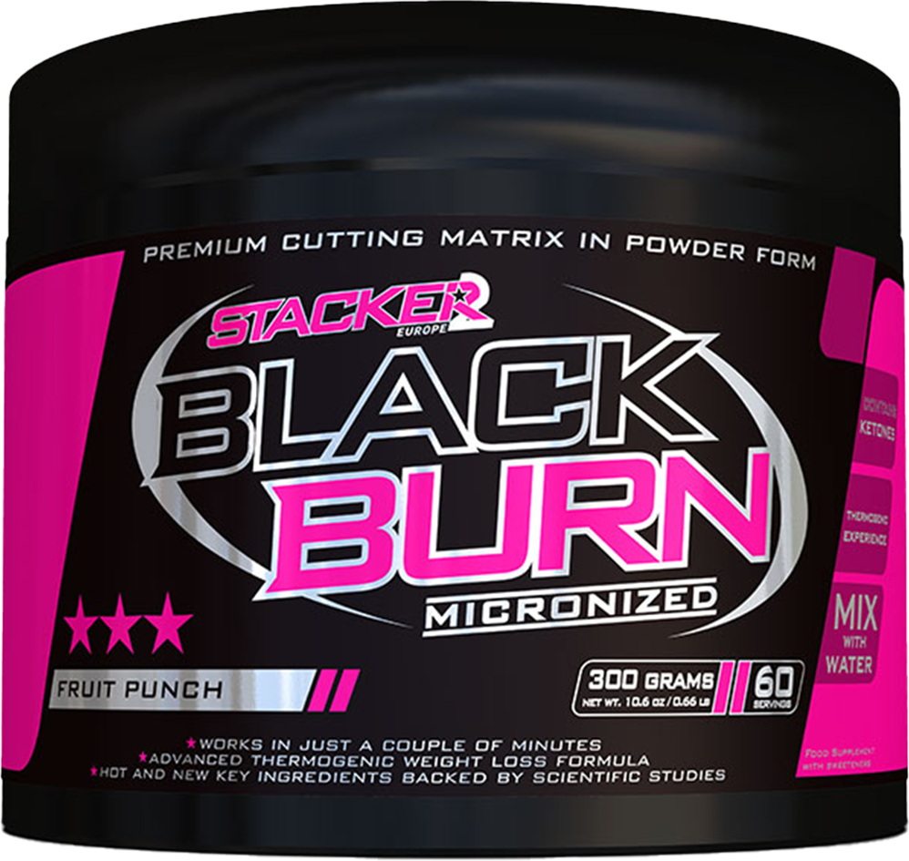 Stacker2 Black Burn Micronized - 300 g