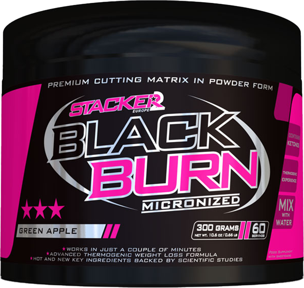 Stacker2 Black Burn Micronized - 300 g