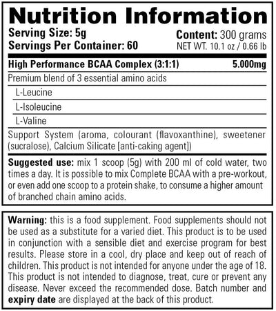 Stacker2 Complete BCAA - 300 g