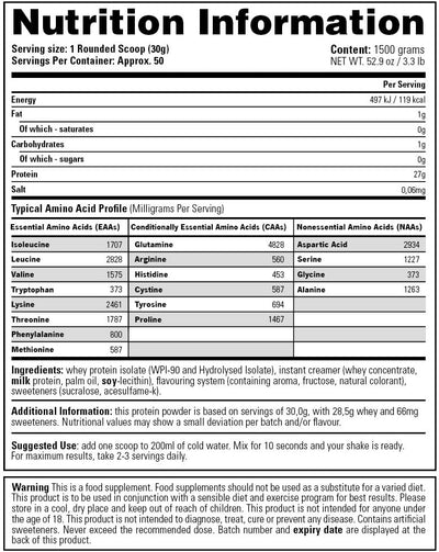 Stacker2 Whey Isolate - 1500 g