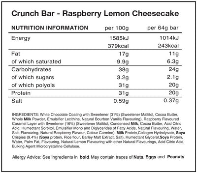Warrior Crunch Bar - 12 x 64 g