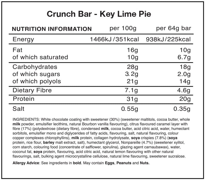 Warrior Crunch Bar - 12 x 64 g