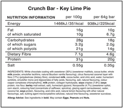 Warrior Crunch Bar - 12 x 64 g