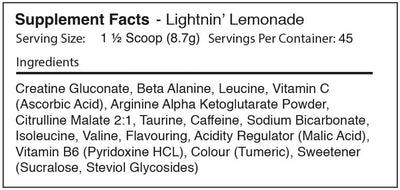 Warrior Rage Pre-Workout - 392 g