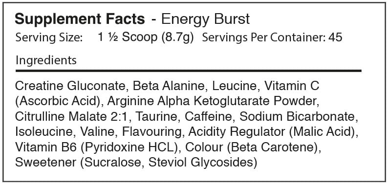 Warrior Rage Pre-Workout - 392 g