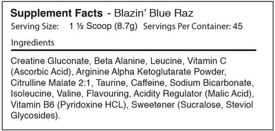 Warrior Rage Pre-Workout - 392 g