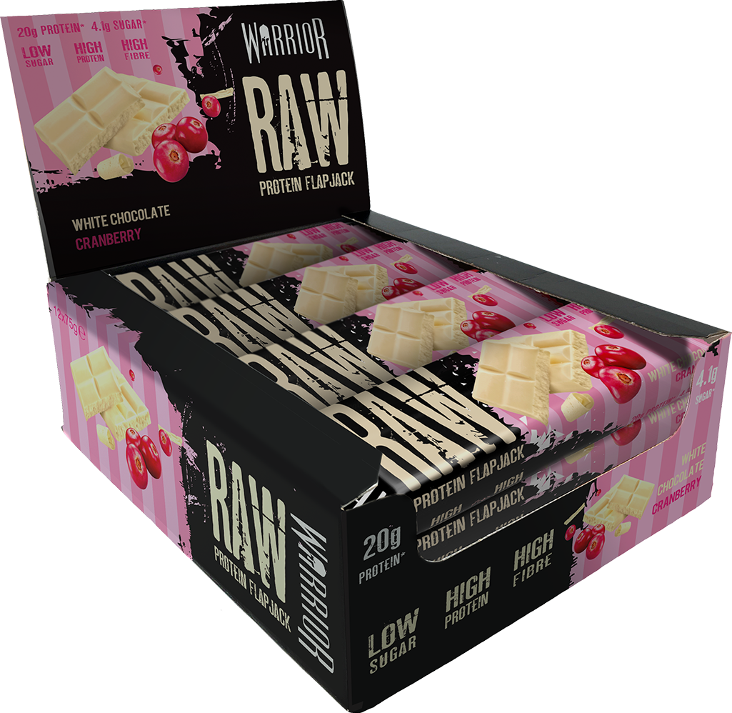 Warrior Raw Protein Flapjack - 12 x 75 g