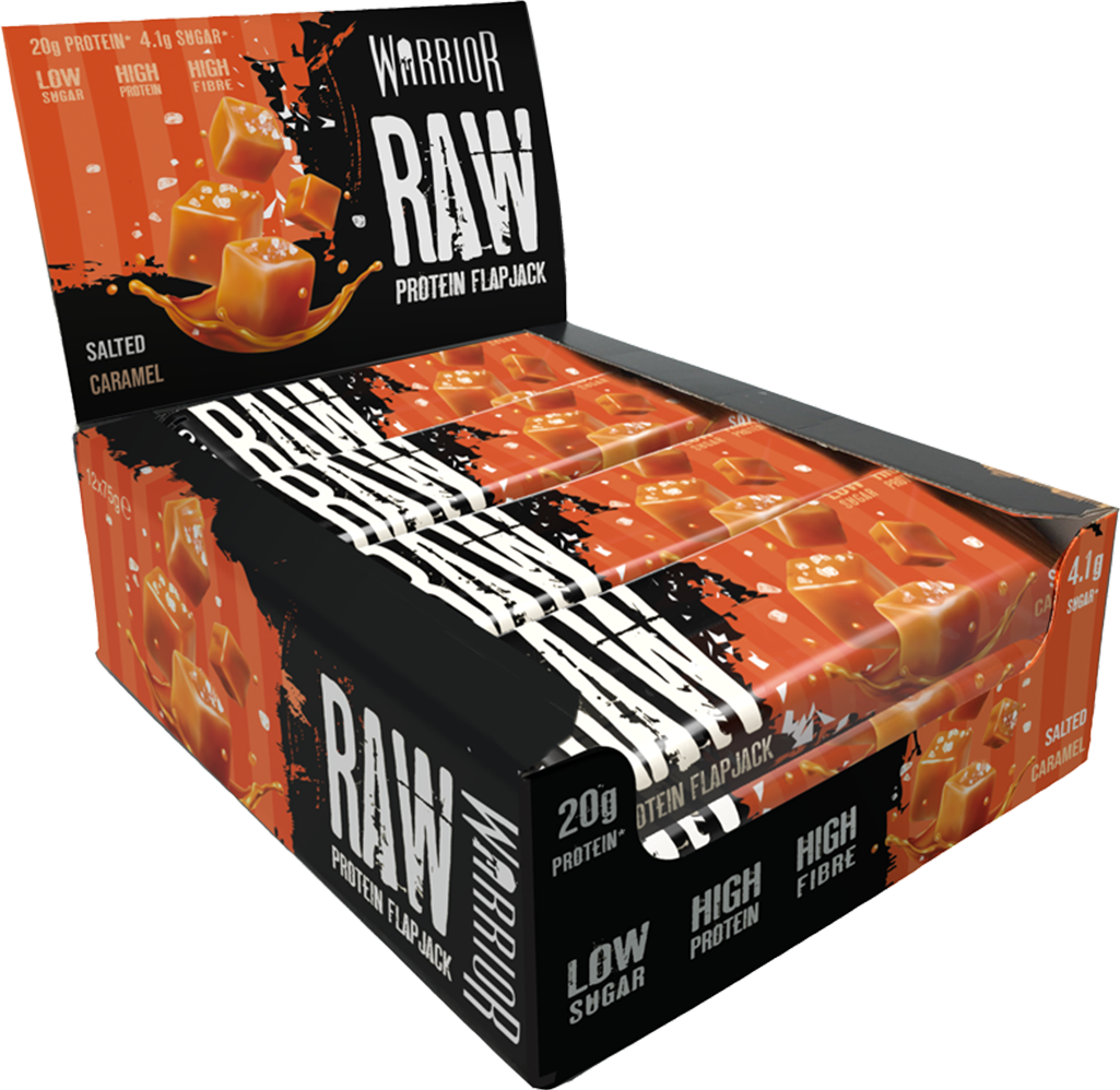 Warrior Raw Protein Flapjack - 12 x 75 g