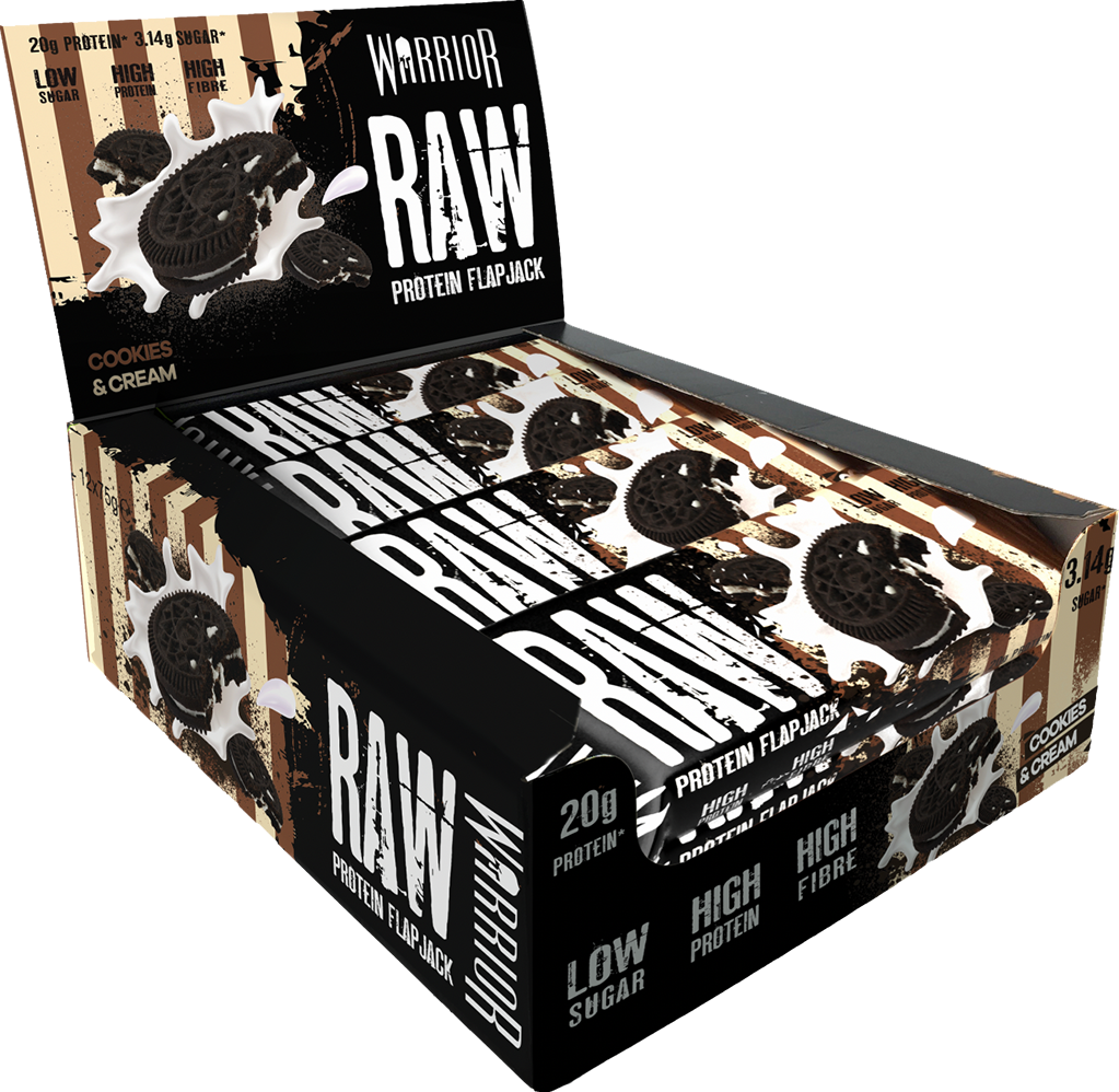 Warrior Raw Protein Flapjack - 12 x 75 g
