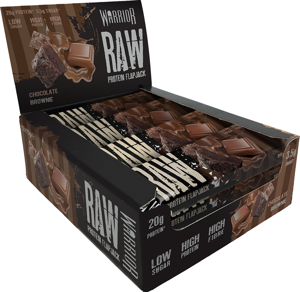 Warrior Raw Protein Flapjack - 12 x 75 g